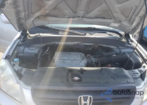 2003 Honda Pilot Exl из США, поврежденный, VIN 2HKYF18603H548457